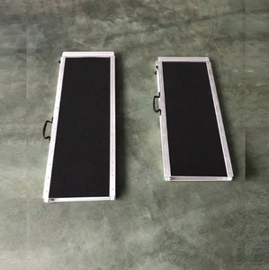 जंग-प्रूफ एल्यूमीनियम पालतू रैंप एल्यूमीनियम रैंप बिक्री गैर-पर्ची कार्पेटेड डॉग रैंप, घर और यात्रा के लिए 400lbs का समर्थन करता है - Product Image 6