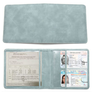 Dossier d'information Accessoires de <span class=keywords><strong>voiture</strong></span> pour les femmes Intérieur Titulaire d'immatriculation de <span class=keywords><strong>voiture</strong></span> et enregistrement d'assurance Porte-cartes de <span class=keywords><strong>voiture</strong></span> Portefeuille - Product Image 5