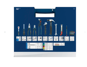 Kit d'outils à main complet 89 pièces professionnel pour la maison et la réparation automobile – Clé, pinces, tournevis, embouts – Coffret rigide de haute qualité - Product Image 4