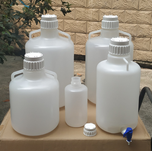 Cubo de <span class=keywords><strong>Agua</strong></span> de Plástico PP Esterilizado a Alta Temperatura de 10L, 20L, 50L, Redondo con Asas, Personalizable OEM, Barril Químico para Laboratorio - Product Image 6