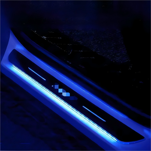 Vẫn còn giao hưởng tùy chỉnh lễ hội tự động chiếu sáng nội thất Acrylic + LED không dây cửa bàn đạp Logo di chuyển sill phổ phù hợp dễ dàng - Product Image 1