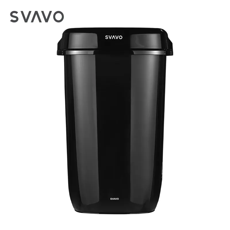 Top Quality Large Plastic Wall Mounted Trash Can PP Plastic Food Waste Bin