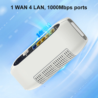 Router CPE OpenWrt 5G, Router Módem Wifi 6, Router Inalámbrico 802.11AX con Tarjeta SIM, Router 4G 5G