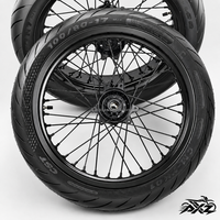 Kit de roue Supermoto 17 pouces pour Sur-Ron Ultra Bee, moto électrique tout-terrain avec pneus 100/80-17 et 130/70-17