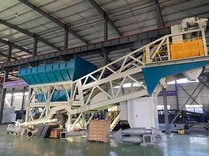 移动式混凝土搅拌站 建筑用混凝土搅拌站，输出量50-120 M3/h - Product Image 2