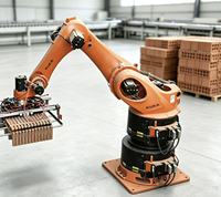 Sistema Automático de Carga y Descarga de Ladrillos, Robot de Paletización y Apilamiento de Ladrillos, Máquina Automática para Fabricar Ladrillos