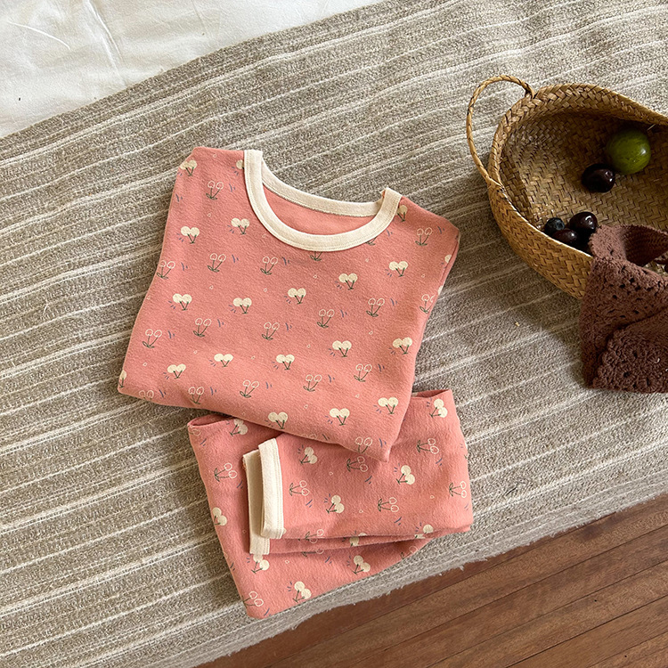 Rose orangé + Cerise