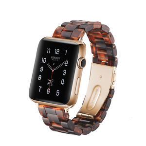 Múltiples colores de moda correa de resina pulsera de banda de reloj para <span class=keywords><strong>Apple</strong></span> <span class=keywords><strong>Watch</strong></span> todos serie 38/40mm/42/44mm - Product Image 5
