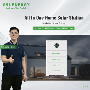 Gsl Energy All in One Stackable Battery 5kwh 10kwh 48v 51.2v 100ah Home Solar Energy <b>Storage</b> System Ce Certified Smart Gsl5000u - Product Image 2