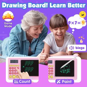 Lavagna LCD apprendimento precoce calcolo orale macchina matematica con Prompt vocale pensiero logico macchina per l'allenamento del Coaching - Product Image 3