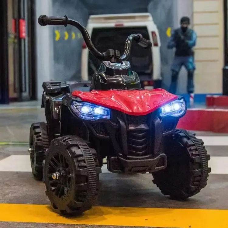 Mini crianças ATV elétrico 6V poderoso passeio no carro crianças bateria operado quad carros