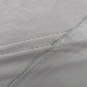 Tela de algodón puro gris sólido, suave y transpirable, para camisetas, camisas, Hanfu, venta al por mayor - Product Image 2