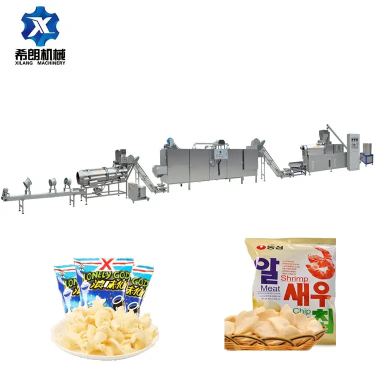 Factory supply corn puffed food extruder maize snack puffing extruding machine