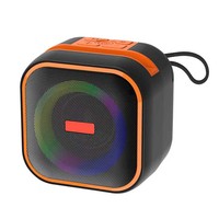 HS-4311 Prix spécial Aux in jack mini haut-parleur sans fil RGB lumière woofer haut-parleur stéréo