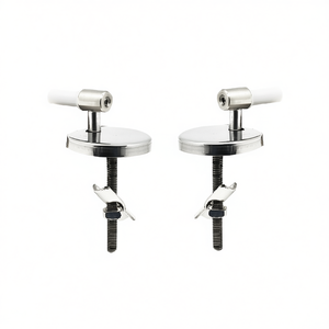 Kit de bisagras de repuesto Mod C5 para asientos de inodoro, piezas de fijación de herrajes metálicos - Product Image 3