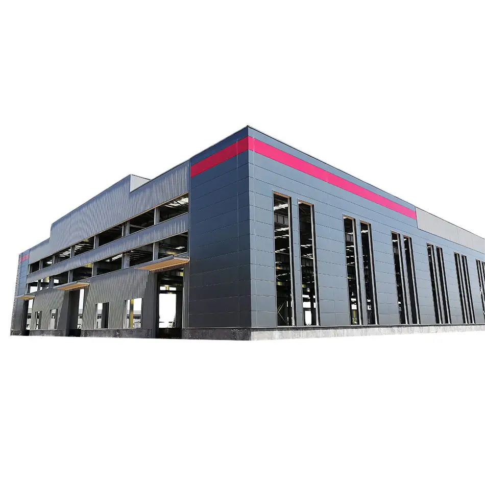 China Export Hot Sale Custom Low Cost Prefabricated Warehouse Steel Structure Building Workshop Garage