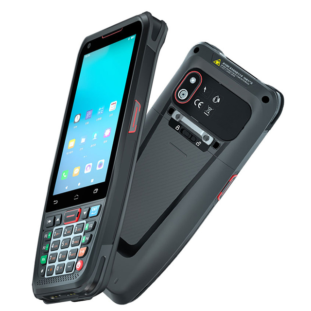 Rugline 4G Handheld PDA Android 10.0 2D Barcode Scanner with Wireless Wifi BT GPS Rugged Terminal Touch Screen in Stock