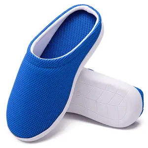 Wholesale China Factory Soft Warm Mens Home Slippers Sport Style Fuzzy Closed Toe Slipper Anti Slip Slippers