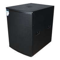 Système de subwoofer PA actif haute performance HR18SP 1000W de 18 pouces avec préréglages DSP sélectionnables