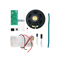 Kit de soudure DIY pour sonnette Dingdong NE555, module de pratique de circuit à tonalité réglable, kit d'expérimentation électronique pédagogique