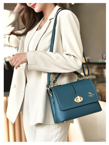 Bolsos de Mano Personalizados de Fábrica, Bolsos Cruzados de Cuero PU de Alta Calidad para Mujer, Bolsos de Hombro para Dama - Product Image 4