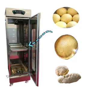 Long working hours big size bread pizza proofer bakery 6 tray retarder proofer 18 trays fermentation box