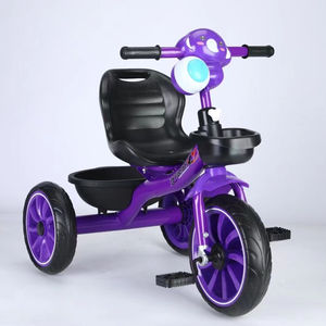 <span class=keywords><strong>Triciclo</strong></span> de Metal con montaje de <span class=keywords><strong>un</strong></span> botón para niños pequeños, juguete de Navidad - Product Image 6