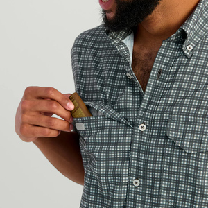 Camisa de Pesca Extra Grande con Estampado Hawaiano, Delgada, con Capucha, Sublimada, con Botones - Product Image 5
