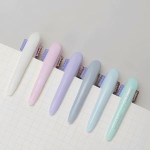 ปากกาเจลโปรโมชั่นคุณภาพสูง 4-in-1 สีมาการอง จับถนัดมือ เขียนได้ขนาด 1.0 มม. ปากกาลูกลื่นพลาสติกหลากสี - Product Image 4