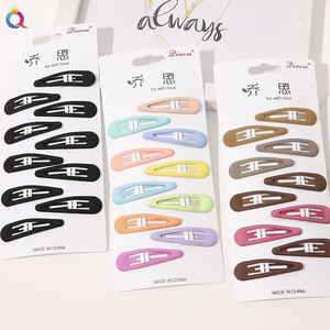 Набор женских заколок для волос QIYUE, 10 шт./комплект, Симпатичные Модные заколки для волос из металла - Product Image 3