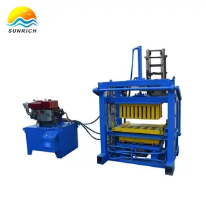 QT4-30 Automatic Hydraulic Press Paver Wall Block Bricks Making Machine lowest price