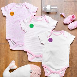 Etiquetas Redondas Autoadhesivas para <span class=keywords><strong>Ropa</strong></span> de Bebé, 4/5 Pulgadas, Etiquetas Grandes para <span class=keywords><strong>Ropa</strong></span> de Tienda Minorista, <span class=keywords><strong>Ropa</strong></span> de Bebé - Product Image 5