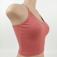 Soutien-gorge Camisole Longue Sans Bretelles en Nylon et Spandex avec Découpes au Dos et Bretelles Réglables, Col en U, pour Femmes, Polyvalent, Quotidien, Type Débardeur