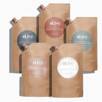 Pochettes biodégradables 150ml 250ml 500ml avec bec verseur, sacs cosmétiques en papier kraft pour liquides, pochette kraft avec bec verseur et logo