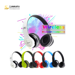 2023 Precio al por mayor P47 Over Ear Auriculares estéreo Bass con micrófono Cancelación de ruido Gaming Sport Auriculares inalámbricos - Product Image 1
