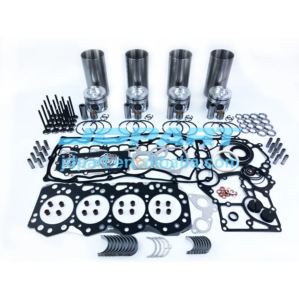 4JJ1 комплект капитального ремонта с уплотнительными прокладками, комплект клапанов подшипника для дизельного двигателя