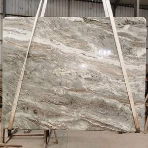 Dalles de marbre brun fantaisie moderne de TMZ Stone OEM et ODM pour décor de cuisine et de salle de bain grande dalle de surface polie pour hôtels - Product Image 3