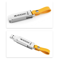 Flashdisk Logam KODAK Asli K133 USB3.1 Memory Stick 128gb USB Flash Drive Gantungan Kunci Logam