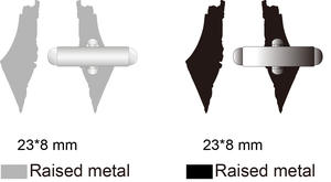 Molde gratis tarifa entrega rápida varios Palestina mapa cinta sandía insignia pin 3M pegatina imán gemelos - Product Image 5