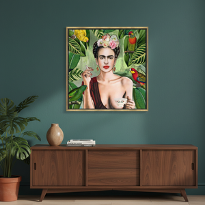 Art Deco Printed <b>Canvas</b> Panel Tropical Decor Famous Portrait Hanging <b>Wall</b> Art - Product Image 3