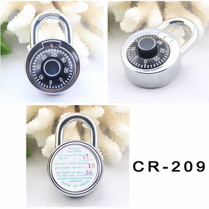 CJSJ Round Combination Padlock 50mm Rotary <b>Lock</b> For Bags <b>Cabinets</b> Gym CH-209 - Product Image 4