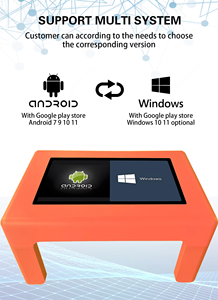 Table tactile interactive LCD de 43 pouces Android Linux <span class=keywords><strong>Windows</strong></span> en forme de X pour les centres commerciaux SDK - Product Image 2