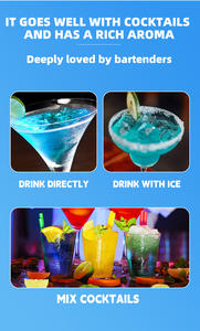 FASTKING Minuman Alkohol Biru Oranye Kelas Komersial 700ml 21vol Sangat Hemat Biaya Pemasok Pabrik Cina Berlaku - Product Image 4