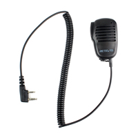 Retevis K-1 2 Pin Mini PTT Speaker Mic Untuk Radio Dua Arah RETEVIS PUXING WOUXUN TYT HYT BAOFENG Walkie-Talkie