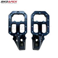 Repose-pieds larges antidérapants en aluminium CNC pour Sur Ron Light Bee X LBX Talaria Sting E-Ride Pro E Dirt Bike – Pièces de rechange améliorées