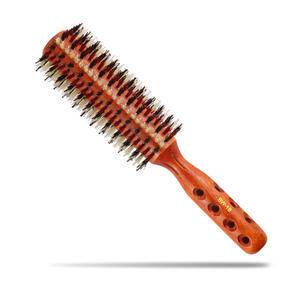 Round Hair <strong>Brush</strong> with Boar Bristles Anti-Static for Hair Drying Styling Curly Barber Heat Resistant Round <strong>Brush</strong> for <strong>Blowdrying</strong> - Product Image 5