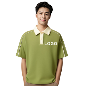 Simple Joker 240 Grammes, Col contrastant à revers pour chemise, Collection Printemps-Été, Tricot uni anti-boulochage, Court, 100% Coton - Product Image 4