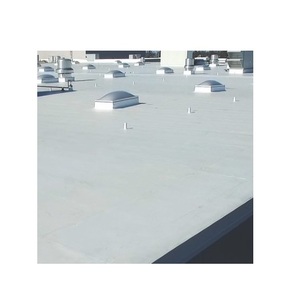 Membrana <span class=keywords><strong>de</strong></span> <span class=keywords><strong>Cloruro</strong></span> <span class=keywords><strong>de</strong></span> Polivinilo <span class=keywords><strong>de</strong></span> una Sola Capa, 60 MIL, Blanca, Gris Beige, para Techos, Impermeable, Protección Contra Fugas en Techos - Product Image 6