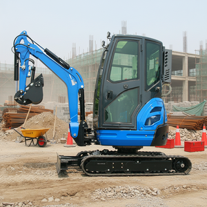 Prijs van Chinese graafmachines, gratis levering, 360 °   Rotatie-zonder-staart graafmachine, Kubota-motor minigraafmachine, 2-tons kleine graafmachine - Product Image 1