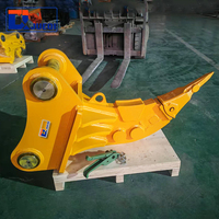 Déniveleur de racines robuste pour mini-excavatrice, dents de déniveleur pour excavatrice